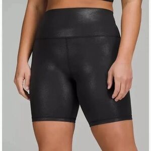 Lululemon Shine Bike Shorts 6”